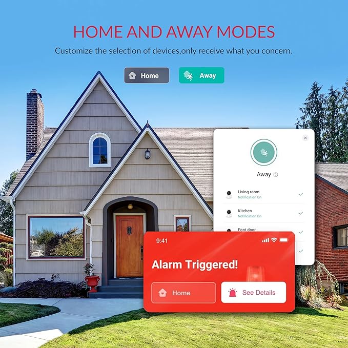 YI Pro 2K 3PC Home Security Camera, 2.4GHz Indoor Cameras for Home Security with Person, Vehicle, Animal Smart Detection, Phone App for Baby, Pet, Dog Monitoring, Works with Alexa and Google Assistant - Image 8