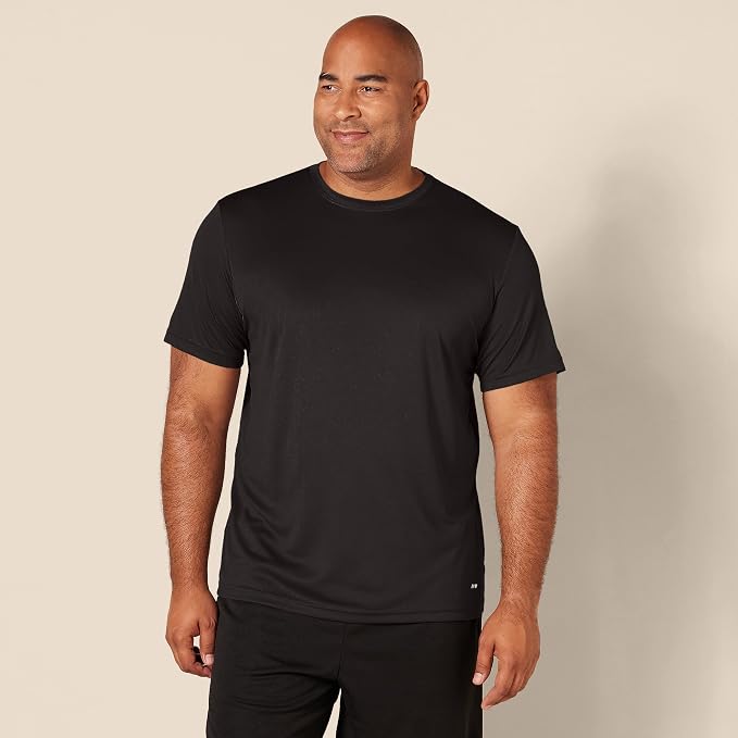 Amazon Essentials Men's Moisture Wicking Breathable Active Performance Tech Gym T-Shirts, Pack of 2 - Image 7