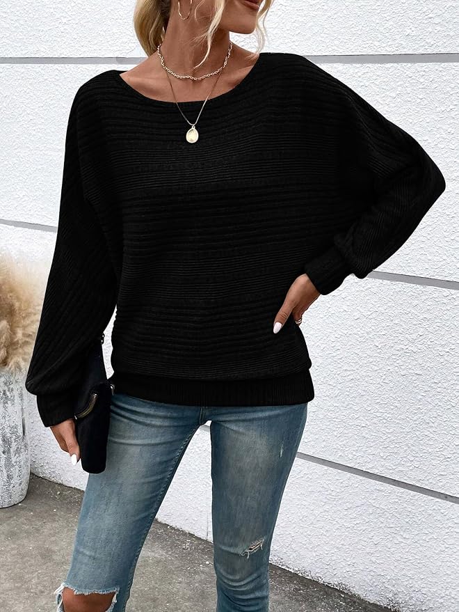 Womens Long Sleeve Shirts Crewneck Tunic Tops Pullover Sweaters Business Casual Blouses Fall Fashion 2026 - Image 4