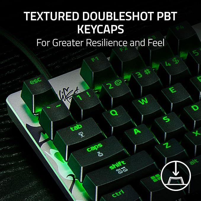Razer Huntsman V3 Pro TKL 8KHz Esports Gaming Keyboard, Niko Edition | Analog Optical Switches Gen 2, Razer Snap Tap, Rapid Trigger, Adjustable Actuation, Media Controls - Image 9