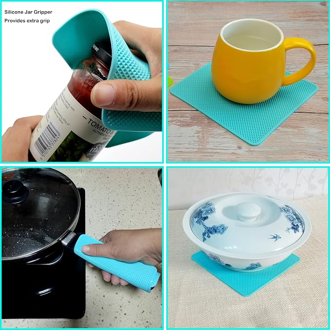 Jar Opener for Weak Hands, 5 in 1 Bottle Opener for Seniors with arthritis | Multifunctional Adjustable Lid Opener with Non-Slip Rubber Gripper Pad – Effortlessly Opens Jars, Bottles & Pop-Top Cans - Image 7