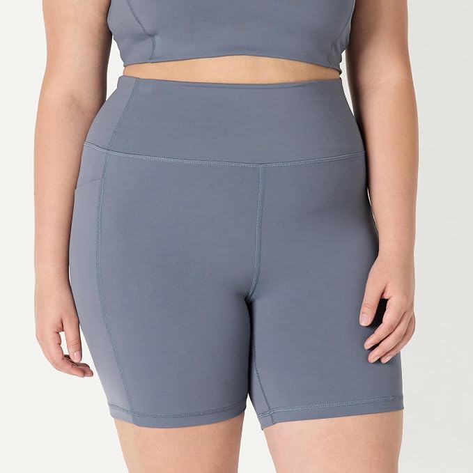 Amazon Essentials Women's Active FormFlex Buttery Soft High Waist Biker Shorts - Image 7