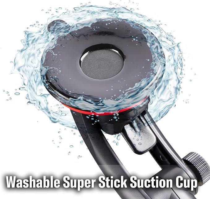 Tuff Tech Super Stick Windshield and Dash Mount Phone Holder, Universal Car Phone Holder - Image 7