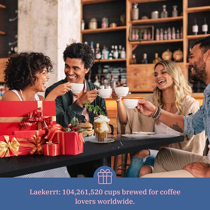 Laekerrt Professional Espresso Machine 20 Bar, Espresso Maker with Milk Frother Steam Wand, Stainless Steel Home Coffee Machines for Cappuccino and Latte, Gift for Women Wife Daughter or Mom, Pink - Image 8