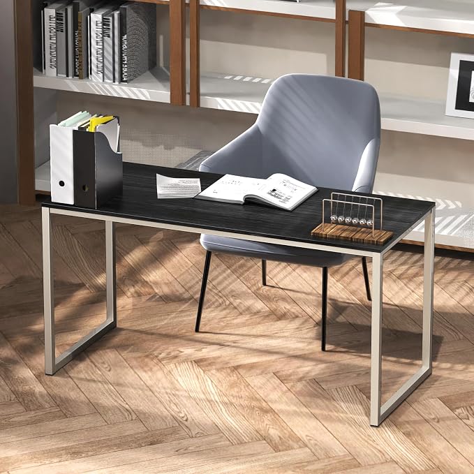 SHW Mission 48-Inch Home Office Computer Desk, Espresso - Image 9