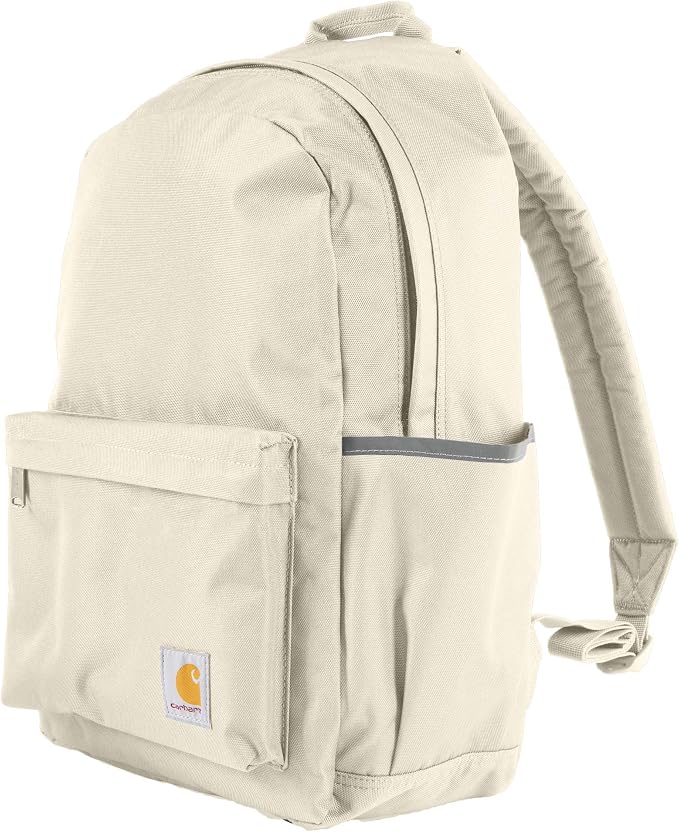 Carhartt Classic 21L Backpack Chalk | Classic Laptop, Water-Resistant Pack with 15 Laptop Sleeve and Organizational Compartments by Carhartt