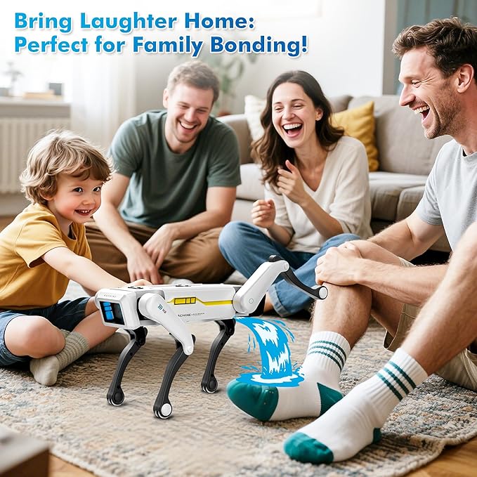 Smart Robot Dog - Interactive STEM Pet with Voice Control, 30+ Actions & APP Programming, Durable Design for Kids Age 6+ (Compatible with iOS/Android) - Image 6