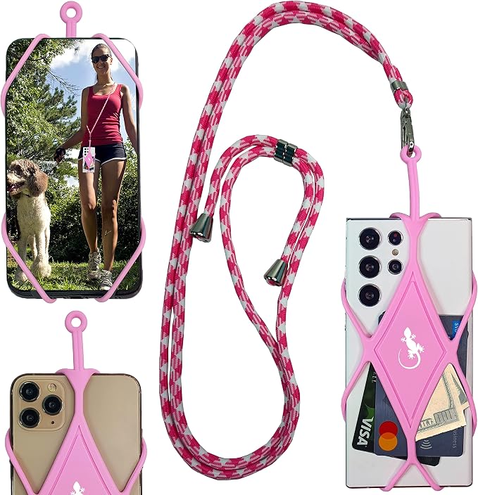 Gecko Travel Tech Cell Phone Lanyard Phone lanyards for Around The Neck Neck Lanyard Phone Crossbody by GeckoTravelTech