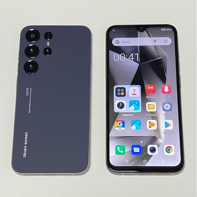 Unlock Phone, 4G Network Android Phone, 6.3-inch Screen, 2GB RAM+16GB ROM/TF 128GB, Dual SIM Cards, Dual Cameras, Suitable for Novice Users (Purple) - Image 5