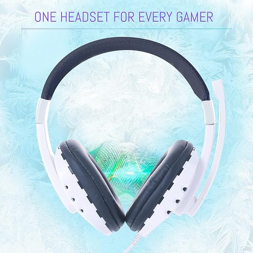Gaming Keyboard and Mouse and Gaming Headset & Mouse Pad, Wired LED RGB Backlight Bundle for PC Gamers Users - 4 in 1 White Edition Hornet RX-250 - Image 5