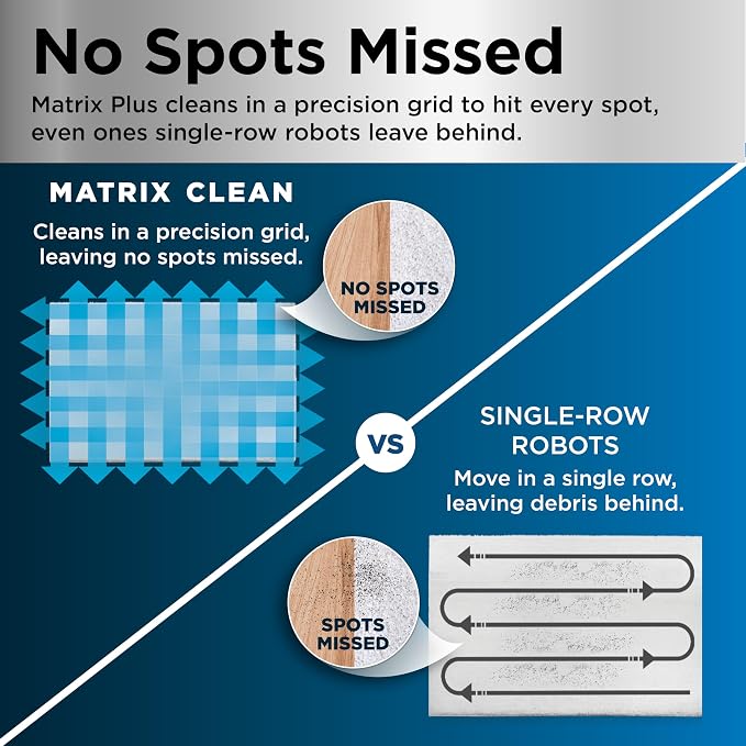 Shark Matrix Plus 2-in-1 Robot Vacuum & Mop, Black/Mocha Silver, AV2630WA | Sonic Mopping, Matrix Clean, CleanEdge, HEPA 45-Day Self-Empty Base, 360° LiDAR Mapping, Self-Cleaning Brushroll, Wi-Fi - Image 4