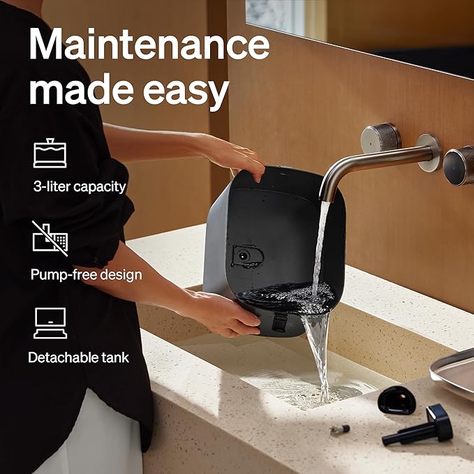 PETLIBRO Upgrade Cat Water Fountain Stainless Steel Tray, Dockstream 2 Cat Fountain Indoor, 3L/101oz Auto Cat Fountains for Drinking, App Monitoring Pet Water Fountain Dog, 5G WiFi Cat Water Dispenser - Image 3