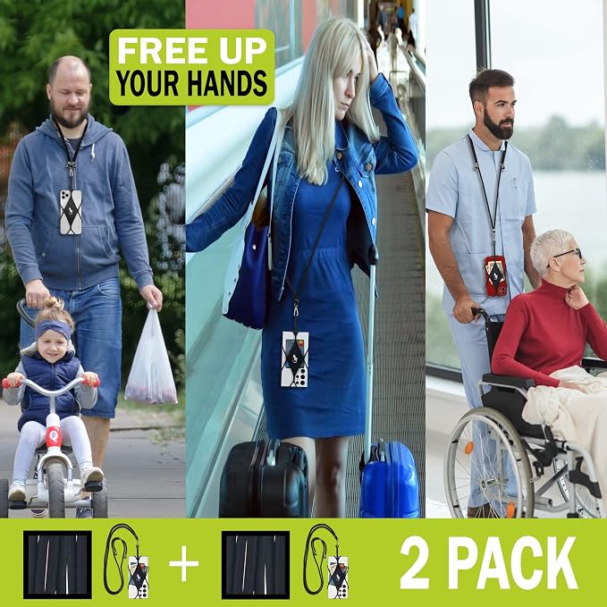 Gecko Travel Tech Cell Phone Lanyard Phone lanyards for Around The Neck Neck Lanyard Phone Crossbody - Image 3