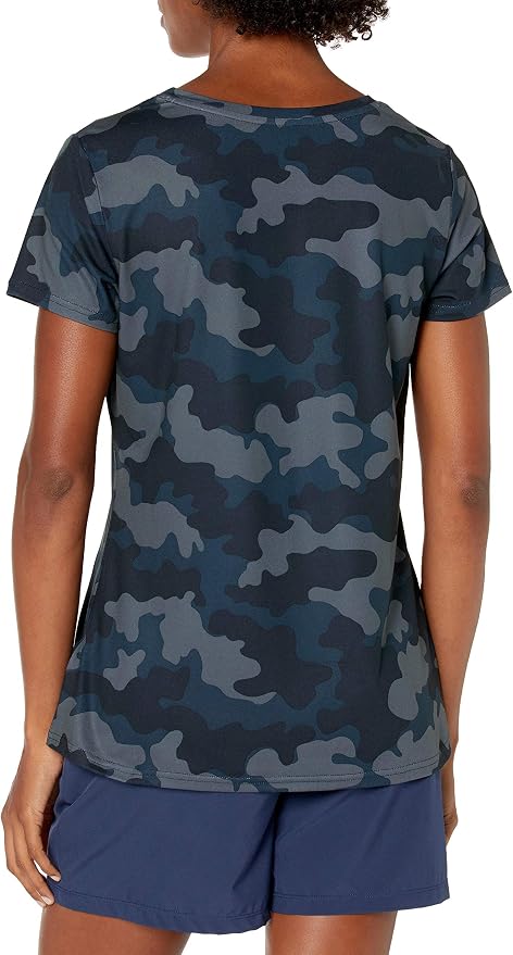 Amazon Essentials Women's Active Quick Dry Tech Stretch Short-Sleeve V-Neck T-Shirt (Available in Plus Size), Pack of 2 - Image 6