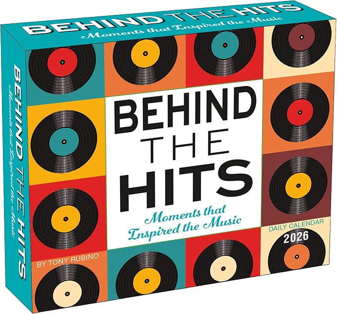 Behind The Hits 2026 Daily Desk Calendar: Boxed Page-a-Day Music Trivia Calendar with Day-to-Day Stories Behind Legendary Songs & Chart-Topping Moments by SellersPublishingInc