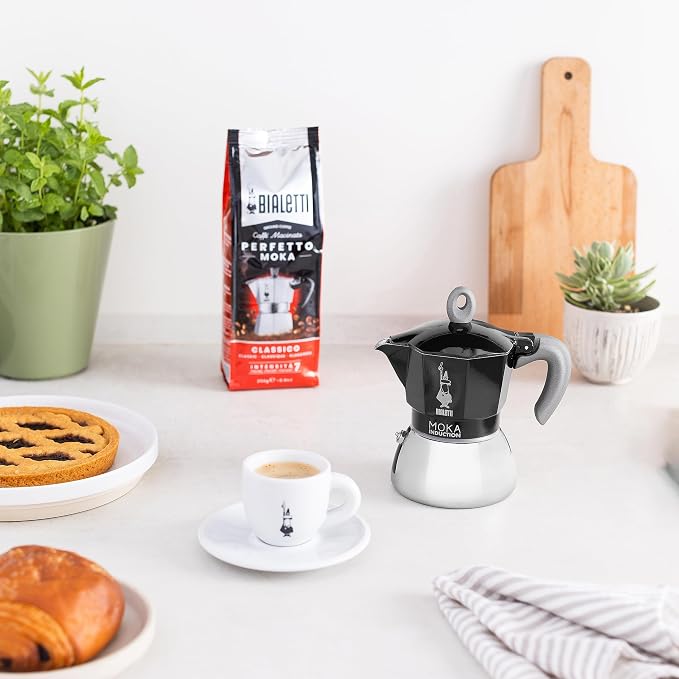 Bialetti - Moka Induction, Moka Pot, Suitable for all Types of Hobs, 4 Cups Espresso (5.7 Oz), Black - Image 5