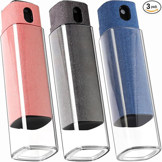 CUIUD Screen Cleaner Kit 3 Pcs, Two in One Screen Cleaner Spray and Wipe, Touchscreen Mist Cleaner Spray Bottle for Phone/Laptop/Tablet/TV/Monitor/Car Screens by Unknown