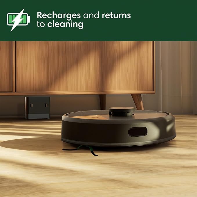 iRobot Roomba 105X Robot Vacuum, Smart LiDAR Mapping, 70X Power‑Lifting Suction, Custom Room Cleaning, App & Voice Control, Auto Recharge, Great for Homes with Pets & Kids - Image 7