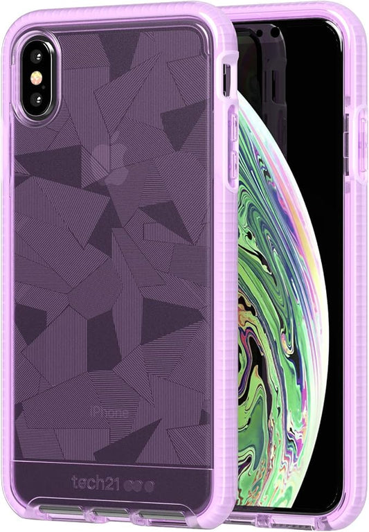 tech21 Evo Edge Phone Case with 12ft Drop Protection for Apple iPhone Xs Max - Orchid by Tech21