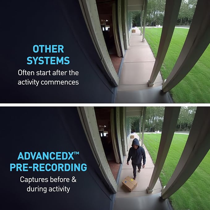 Swann AdvancedX Wired 4K Security Camera PoE Outdoor Bullet, Color Night Vision, Smart AI Video Analytics/Alerts, Advanced Motion Detection - Image 7