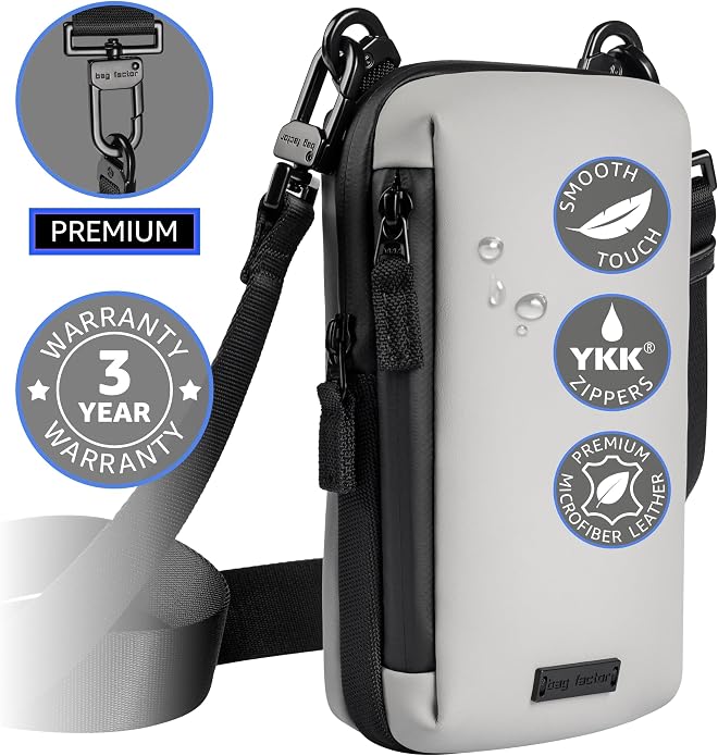 Cell Phone Crossbody Sling Bag EDC – RFID Small Shoulder Bag with Urban Tech Aesthetic - Image 4