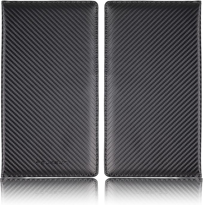 TOURSUIT Car Registration & Insurance Card Holder, Carbon Fiber Black | Vehicle License Document Organizer, Glove Box Compartment, Interior Car Accessories, For Women Men - Image 3