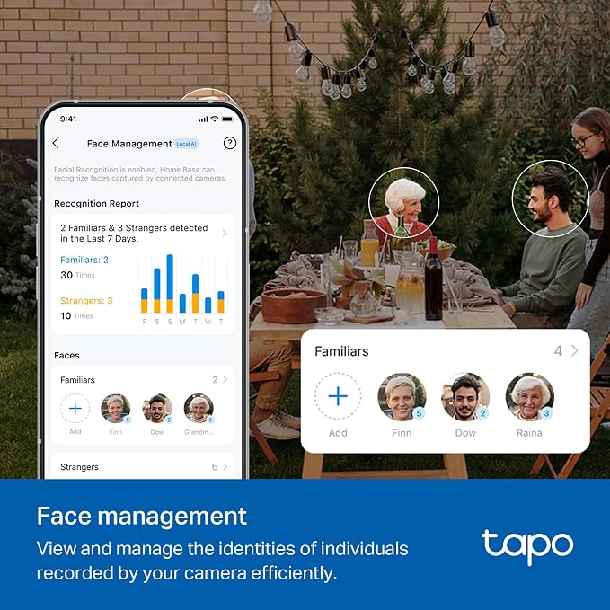 Tapo CentralHub for Smart Home Devices – Connect up to 16 Tapo Cameras & 64 Sub-G Sensors, 16GB Built-in Storage + 2.5'' SATA Expandable Storage Option, Improves Camera AI Accuracy - H500 - Image 6
