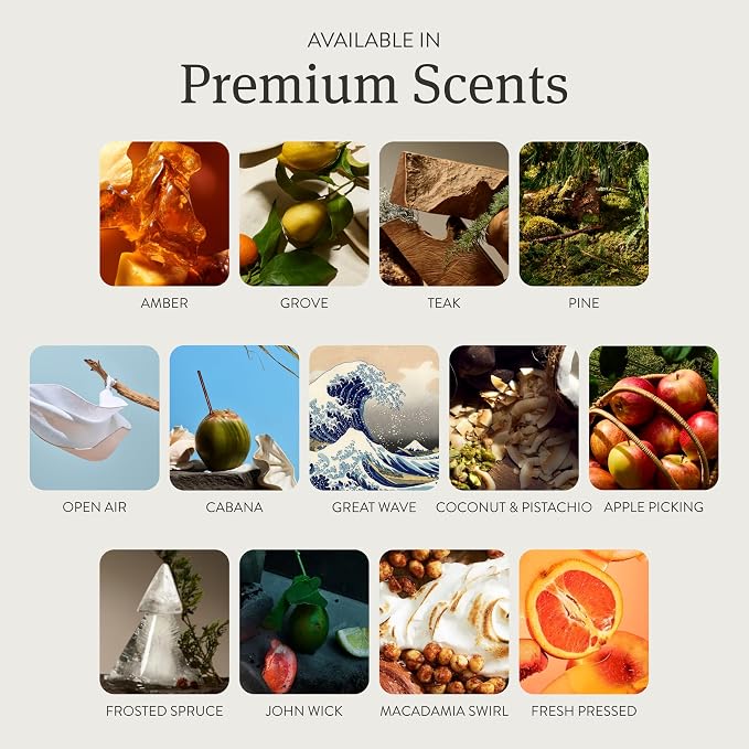 Drift Car Air Freshener - The Original Stone Air Freshener - Car Odor Eliminator - Long Lasting Scent - Metal Clip - Essential Oils - Clean Ingredients - Amber Scent 3 Pack Refill - NO CLIP INCLUDED - Image 5