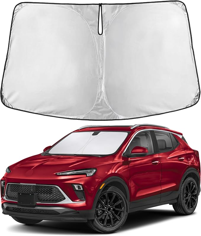 EcoNour Windshield Sunshade Compatible for Buick Encore 2020-2024 2025 2026, Sun Visor for Front Windshield & Window Sun Shade Cover, UV Heat Blocker & Protector, Car Accessories by EcoNour