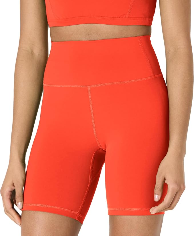 Amazon Essentials Women's Active FormFlex Buttery Soft High Waist Biker Shorts by AmazonEssentials
