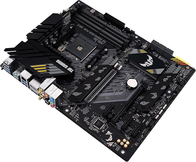 ASUS TUF Gaming B550-PLUS WiFi II AMD AM4 (3rd Gen Ryzen™) ATX Gaming Motherboard (PCIe 4.0, WiFi 6, 2.5Gb LAN, BIOS Flashback, USB 3.2 Gen 2, Addressable Gen 2 RGB Header and Aura Sync) - Image 7