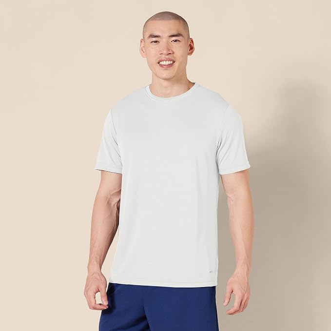 Amazon Essentials Men's Moisture Wicking Breathable Active Performance Tech Gym T-Shirts, Pack of 2 - Image 3