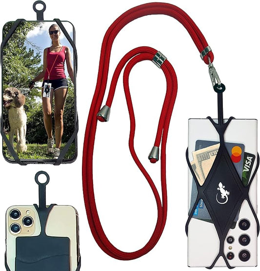 Gecko Travel Tech Cell Phone Lanyard Phone lanyards for Around The Neck Neck Lanyard Phone Crossbody by GeckoTravelTech