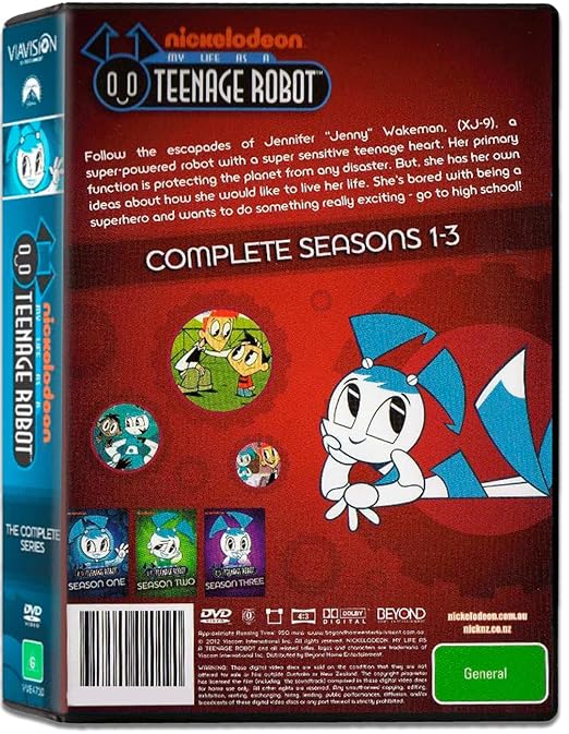 My Life as a Teenage Robot: The Complete Series (Seasons 1-3 / Bonus Features / 9-Disc Set) [DVD] [Region Free] - Image 3