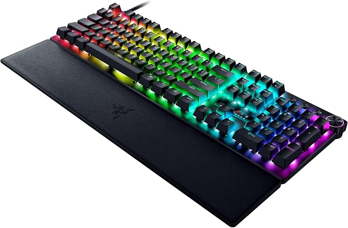 Razer Huntsman V3 Pro 8KHz Esports Gaming Keyboard, Analog Optical, Black | Gen-2 Analog Optical Switches, Rapid Trigger, Adjustable Actuation, Media Controls, PBT Keycaps - Image 15