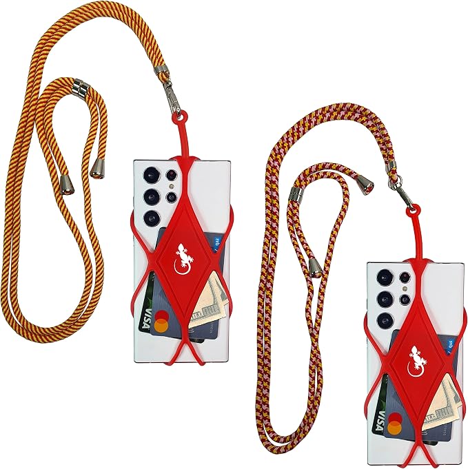 Gecko Travel Tech Cell Phone Lanyard Phone lanyards for Around The Neck Neck Lanyard Phone Crossbody by GeckoTravelTech