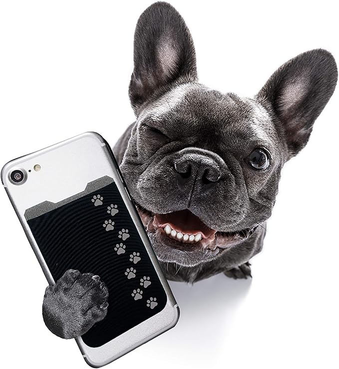 Phone Wallet - Adhesive Card Holder - Cell Phone Pouch - Stick on Lycra Pocket by Gecko - Carry Credit Cards and Cash - Image 2