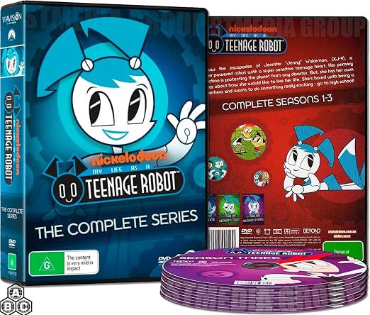 My Life as a Teenage Robot: The Complete Series (Seasons 1-3 / Bonus Features / 9-Disc Set) [DVD] [Region Free] by Unknown