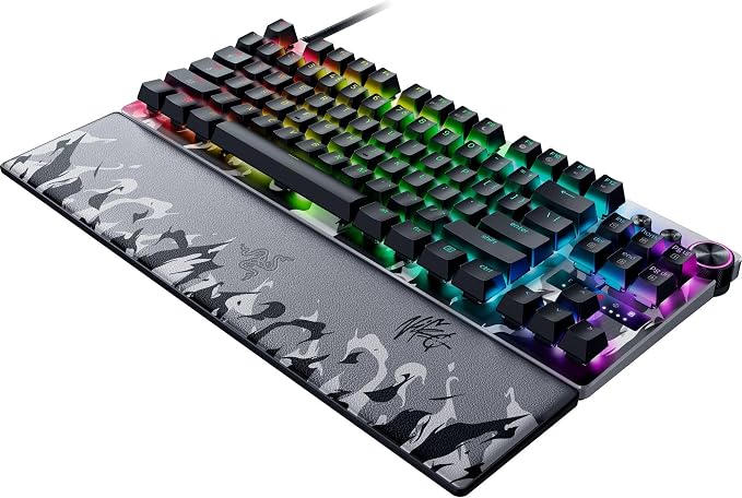 Razer Huntsman V3 Pro TKL 8KHz Esports Gaming Keyboard, Niko Edition | Analog Optical Switches Gen 2, Razer Snap Tap, Rapid Trigger, Adjustable Actuation, Media Controls - Image 13