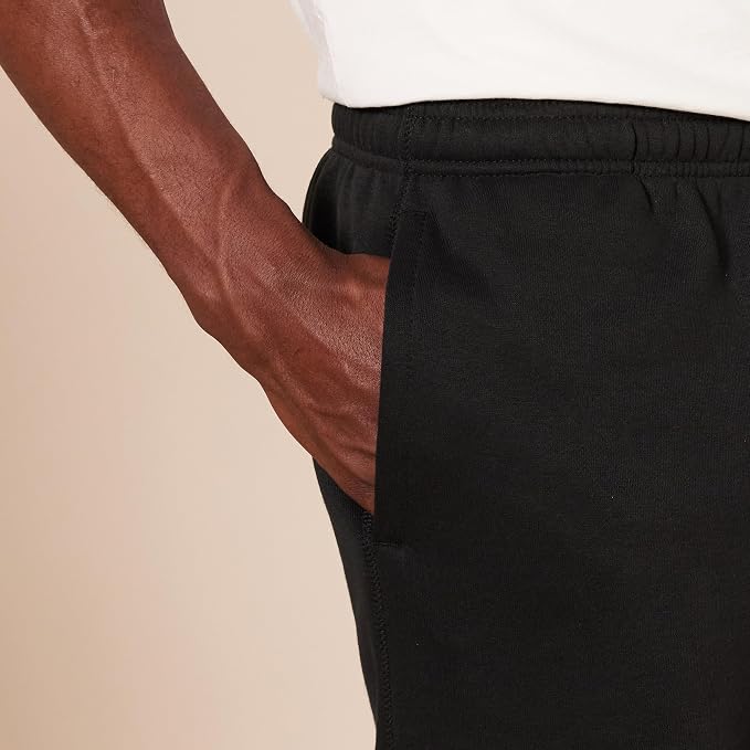 Amazon Essentials Men's Relaxed Straight Leg Fleece Open Bottom Sweatpant (Available in Big & Tall) - Image 4