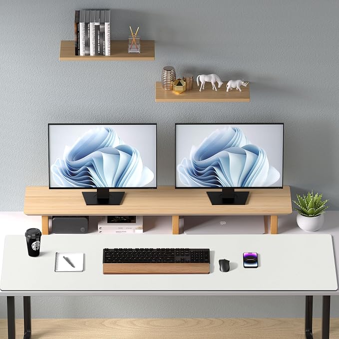 Aothia Faux Leather Desk Mat – Large Mouse Pad, Non-Slip PU Leather Blotter, Waterproof Writing Surface for Office and Home (Off-White, 47.2" x 23.6") - Image 9