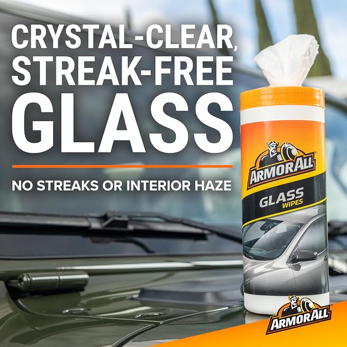 Armor All Car Interior Value Pack, 90 Count, Includes Auto Glass Cleaner, Cleaning Wipes and Protectant Wipes - Image 2
