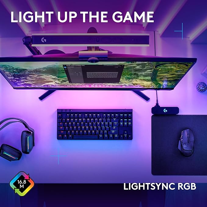Logitech G502 X Lightspeed Wireless Gaming Mouse + G515 TKL Wireless Gaming Keyboard (Tactile) Bundle: Black - Image 3
