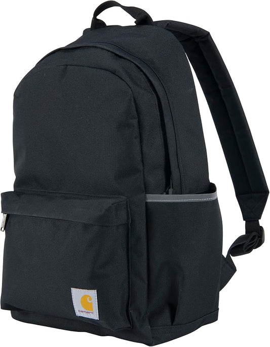 Carhartt Classic 21L Backpack Black | Classic Laptop, Water-Resistant Pack with 15 Laptop Sleeve and Organizational Compartments by Carhartt