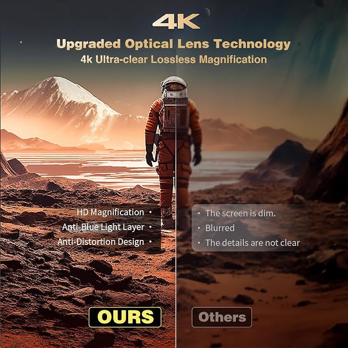 2pc Screen Magnifier Cell Phone Gifts for Men Tech Gadgets Amplifier Mobile Phone Tecnologia para Hombres Futuristic Amplificador De Pantalla para Celular Top Ten for iPhone Hi Def Big Screen - Image 5