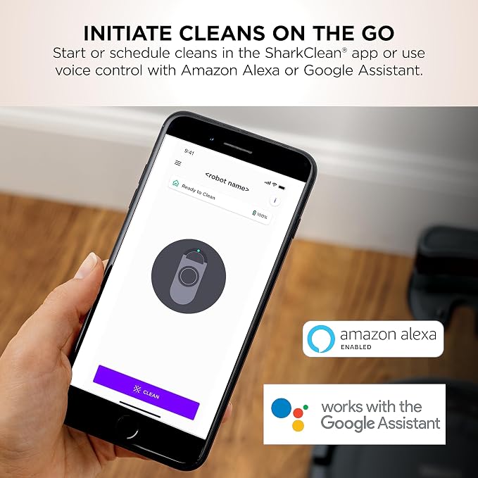 Shark ION Robot Vacuum, Tri-Brush System, Grey, AV753 | Tri-Brush System, Wi-Fi Connected, Works with Alexa & Google Assistant, 120-Min Runtime, Multi-Surface Cleaning - Image 7
