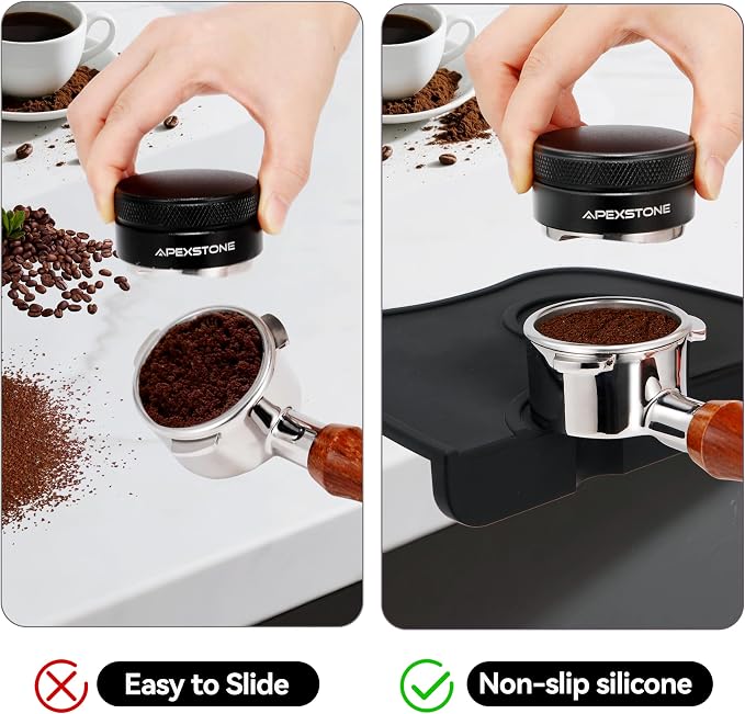 Silicone Coffee Tamper Mat 8 Inch X 6 Inch, Espresso Silicone Mat, Espresso Tamper Mat, Coffee Tamp Mat - Image 3