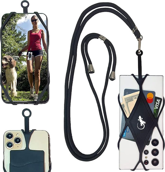 Gecko Travel Tech Cell Phone Lanyard Phone lanyards for Around The Neck Neck Lanyard Phone Crossbody by GeckoTravelTech