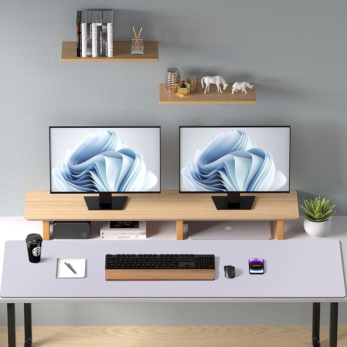 Aothia Faux Leather Desk Mat – Large Mouse Pad, Non-Slip PU Leather Blotter, Waterproof Writing Surface for Office and Home (Smoky Lavender, 47.2" x 23.6") - Image 9