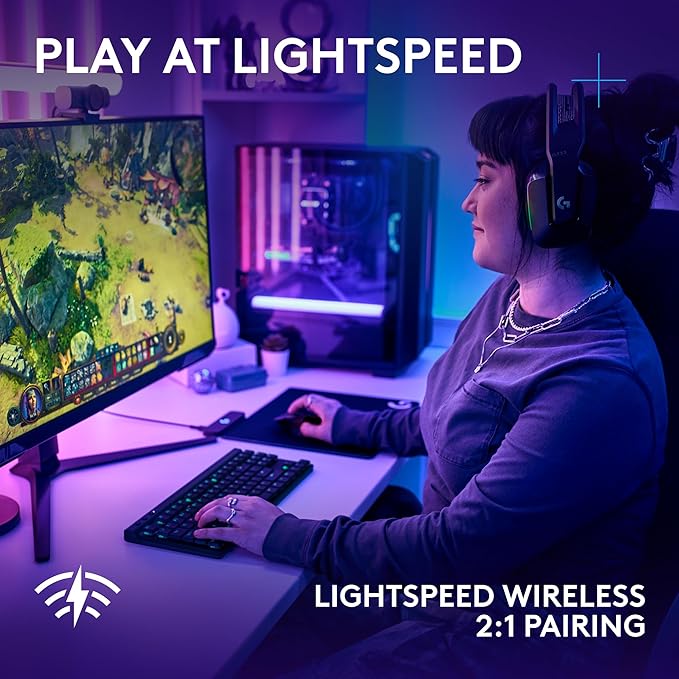 Logitech G502 X Lightspeed Wireless Gaming Mouse + G515 TKL Wireless Gaming Keyboard (Tactile) Bundle: Black - Image 2